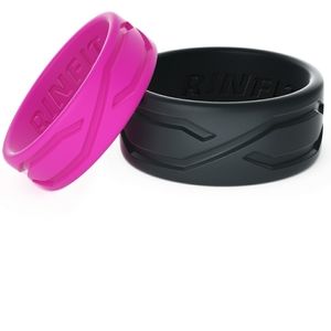 Set of silicone rings
